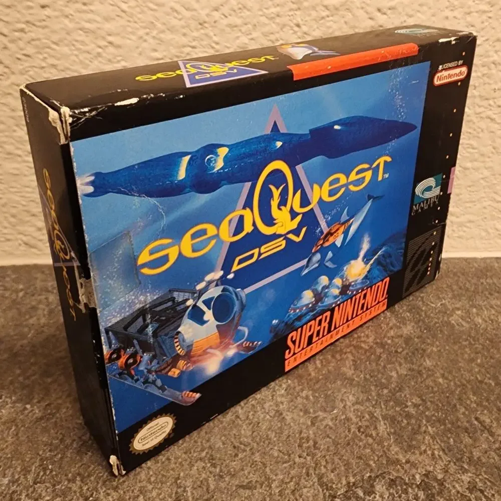 Game - SeaQuest DSV - SNES - Super NES - Nintendo